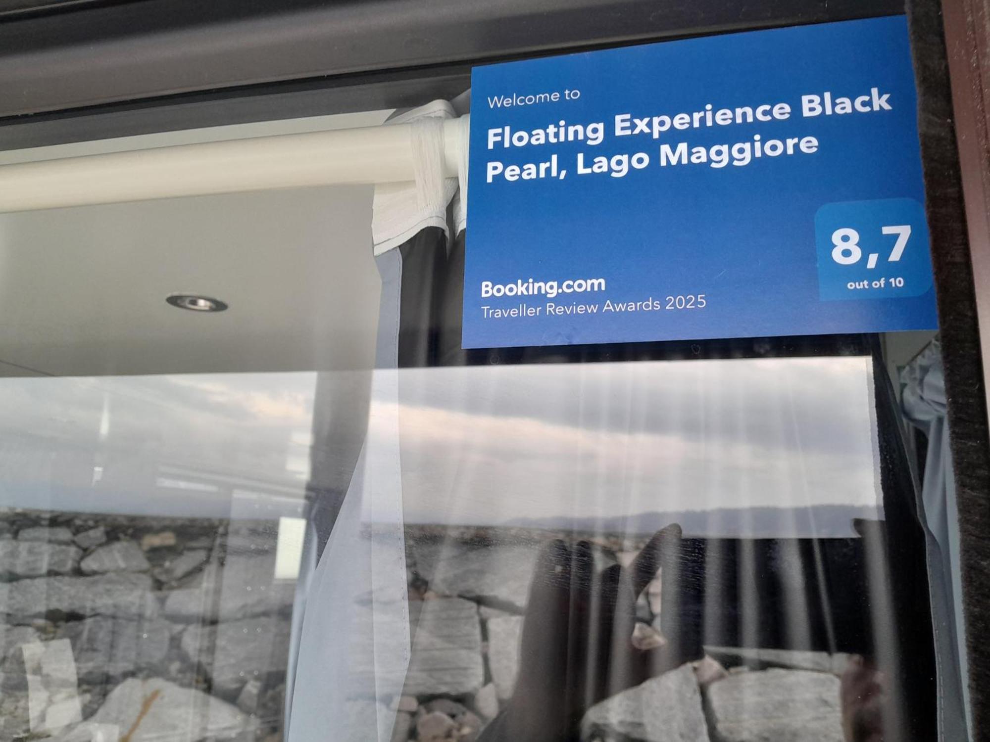 Floating Experience Black Pearl, Lago Maggiore Dormelletto Exterior foto